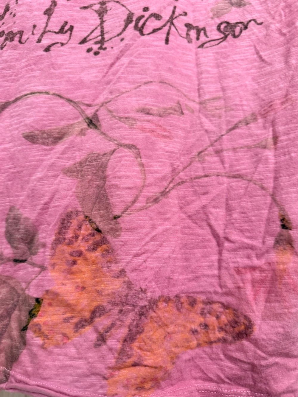 Magnolia Pearl Pink Profound Responsibility tee OS Worn 1X Excellent Condition - Picture 4 of 11